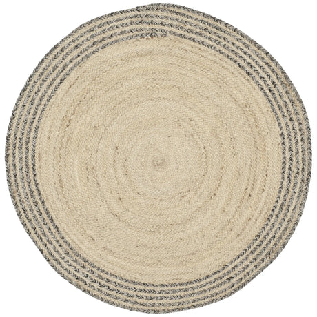 Safavieh Cape Cod 3'-0" x 3'-0" Rug in Ivory / Steel Grey