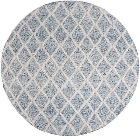 Safavieh Natura 6'-0" x 6'-0" Rug in Ivory / Blue