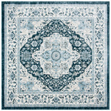 Safavieh Isabella 6'-7" x 6'-7" Rug in Navy / Creme