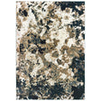 Oriental Weavers Sphinx Bowen 1808Q Navy / Gold Rugs - main flat