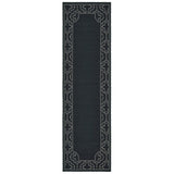 Oriental Weavers Sphinx Marina 1247K Black / Ivory Rugs - runner