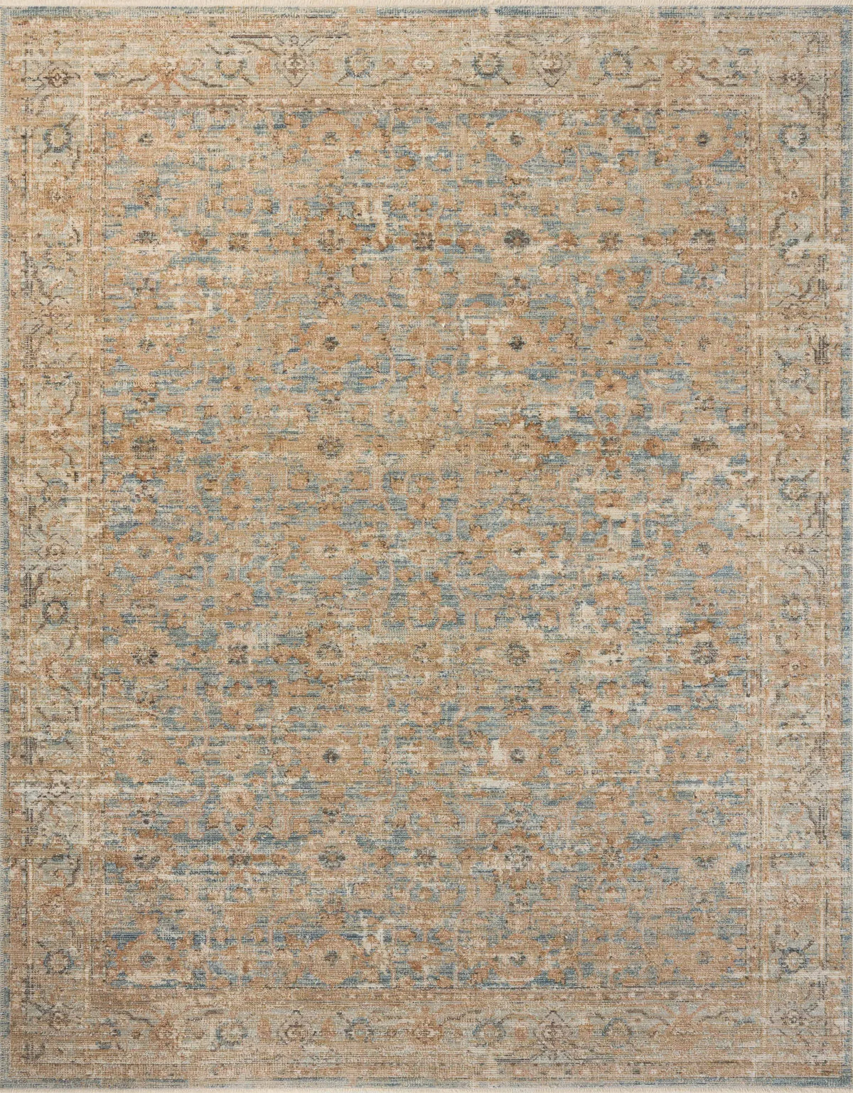 Loloi Heritage Her-15 Ocean/Sand Rug - main flat
