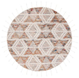 Safavieh Natura 6'-0" x 6'-0" Rug in Ivory / Red