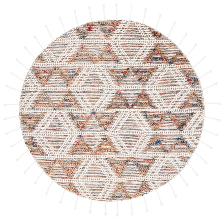 Safavieh Natura 6'-0" x 6'-0" Rug in Ivory / Red