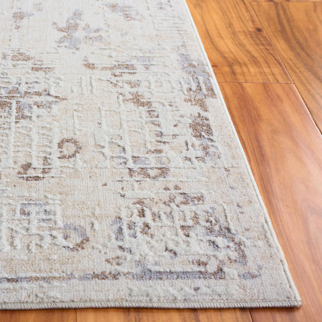 Safavieh Sydney 4'-0" x 6'-0" Rug in Beige / Brown Grey