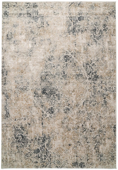 Dynamic Rugs Quartz 27040 Light Beige / Blue Rugs - Rectangular