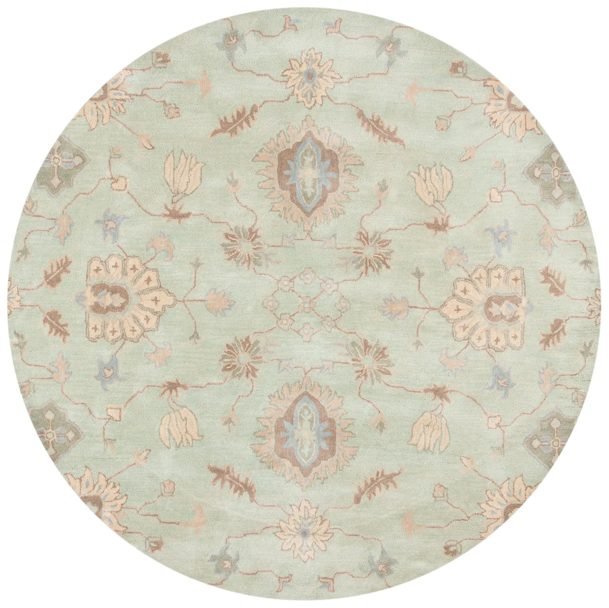 Safavieh Wyndham 7'-0" x 7'-0" Rug in Light Green