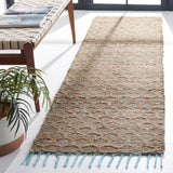 Safavieh Cape Cod 2'-3" x 8'-0" Rug in Light Blue / Natural