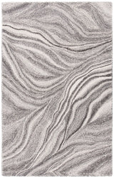 Safavieh Metro 4'-0" x 6'-0" Rug in Ivory / Dark Grey