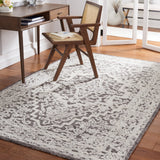 Safavieh Roslyn 4'-0" x 6'-0" Rug in Dark Grey / Ivory