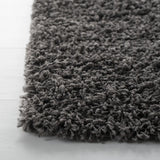 Safavieh Sga-Athens Shag 4'-0" x 6'-0" Rug in Dark Grey