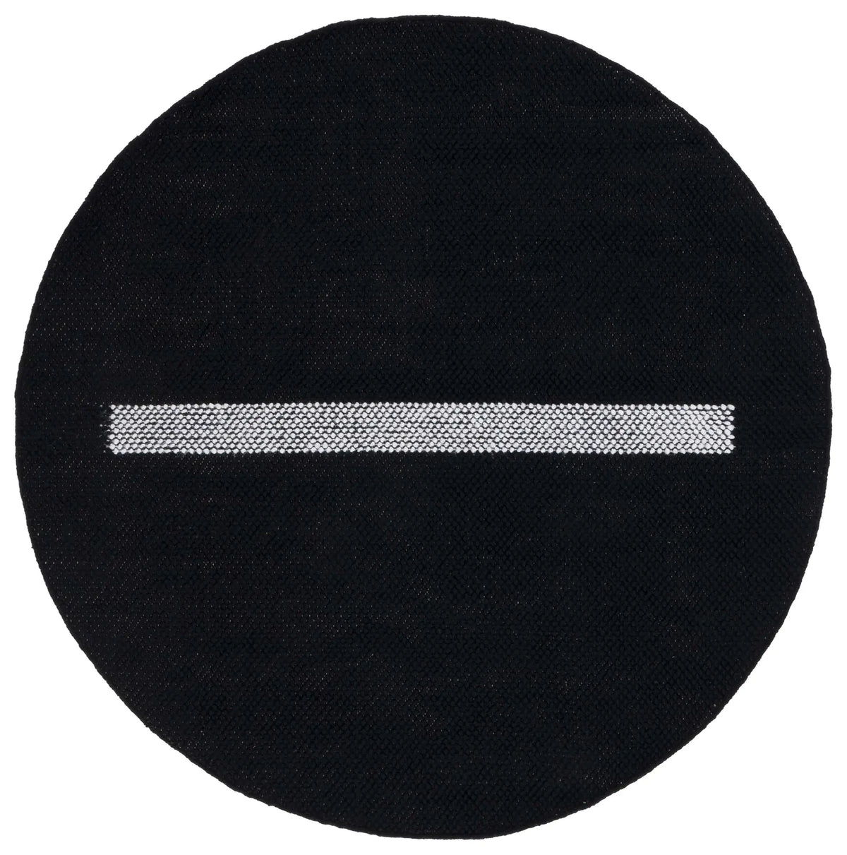 Safavieh Natura 6'-0" x 6'-0" Rug in Black / Ivory