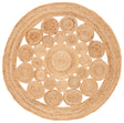 Safavieh Natural Fiber 3'-0" x 3'-0" Rug in Natural