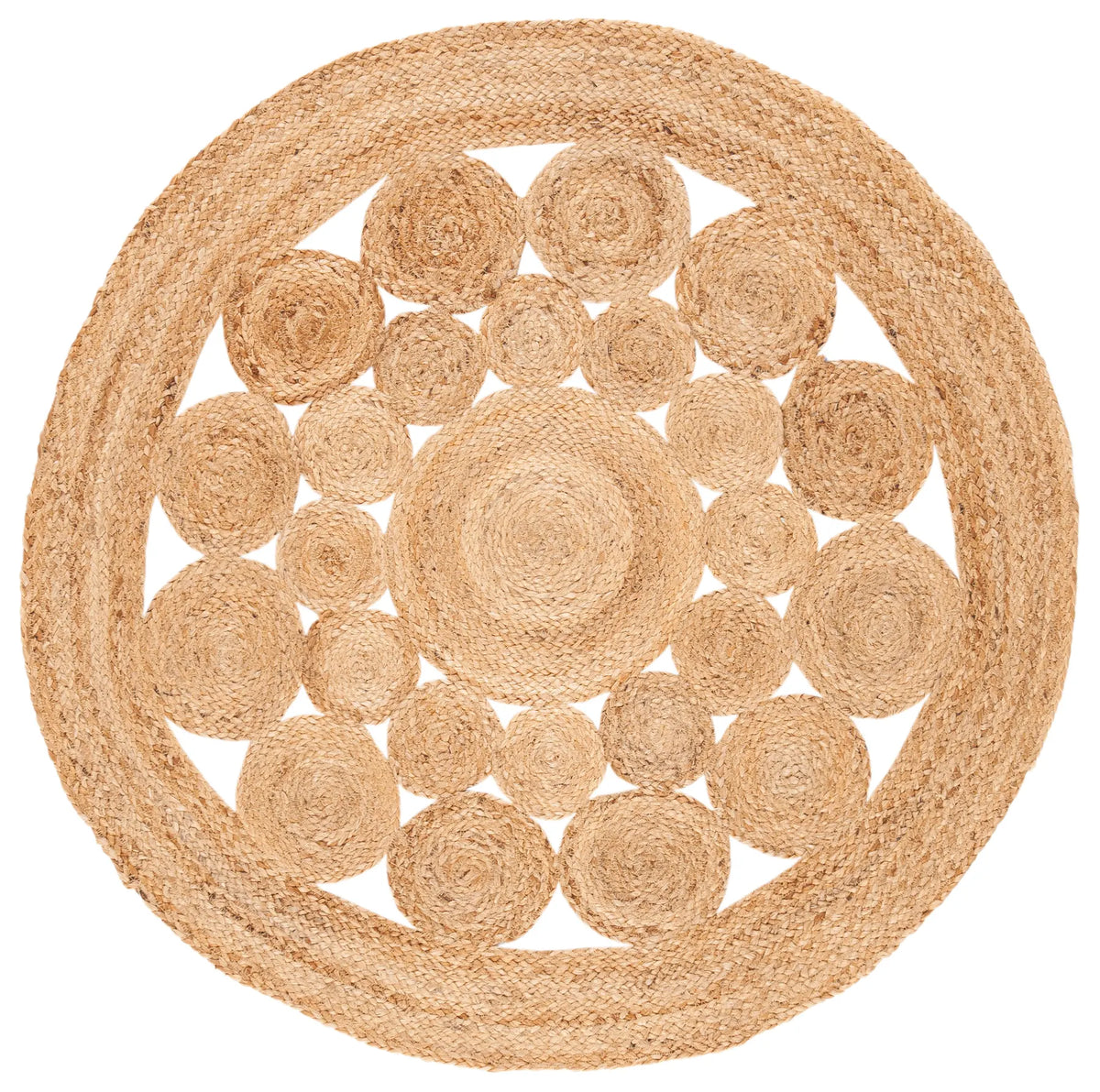 Safavieh Natural Fiber 3'-0" x 3'-0" Rug in Natural
