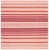 Safavieh Montauk 6'-0" x 6'-0" Rug in Orange / Ivory