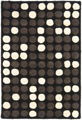 Safavieh Soho 2'-0" x 3'-0" Rug in Black / White