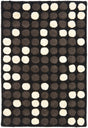 Safavieh Soho 2'-0" x 3'-0" Rug in Black / White