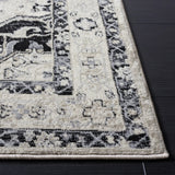 Safavieh Brentwood 4'-0" x 6'-0" Rug in Ivory / Black