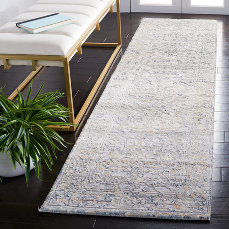Safavieh Martha Stewart 2'-2" x 8'-0" Rug in Cream / Grey