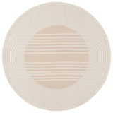 Safavieh Rodeo Drive 6'-0" x 6'-0" Rug in Ivory / Beige