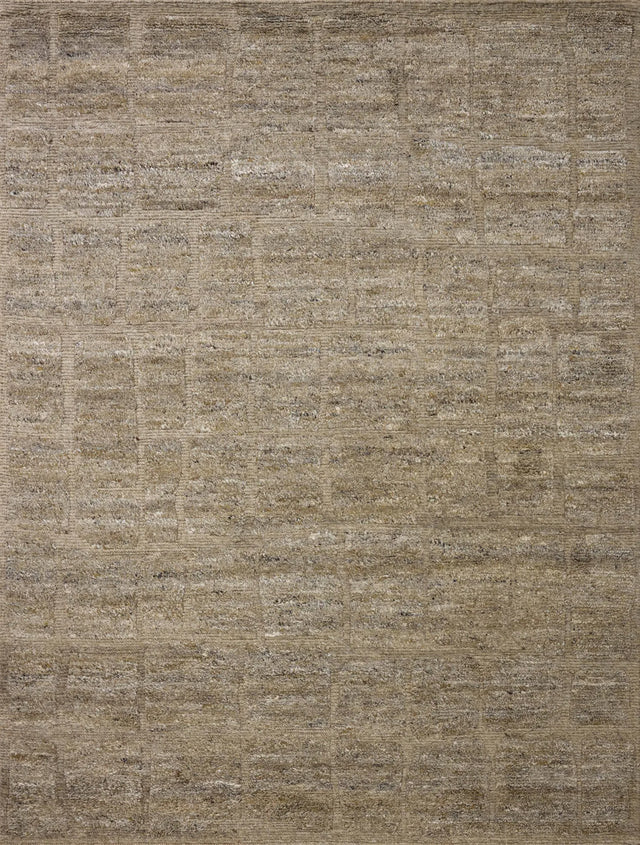 Loloi Hughes HUS-01 Olive Rug - main flat