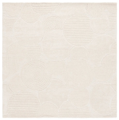 Safavieh Ebony 6'-0" x 6'-0" Rug in Ivory
