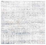 Safavieh Amelia 6'-7" x 6'-7" Rug in Grey / Gold