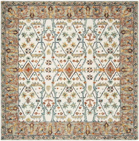 Safavieh Aspen 7'-0" x 7'-0" Rug in Ivory / Blue