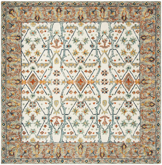 Safavieh Aspen 7'-0" x 7'-0" Rug in Ivory / Blue