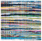 Safavieh Fiesta Shag 6'-7" x 6'-7" Rug in Multi