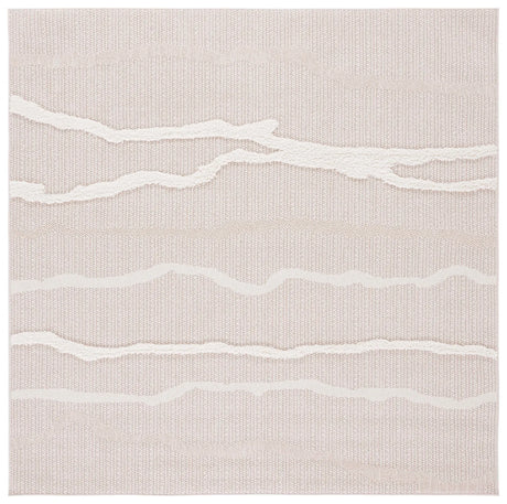 Safavieh Trends 6'-7" x 6'-7" Rug in Beige / Ivory