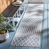 Safavieh Cabana 2'-2" x 11'-0" Rug in Ivory / Grey