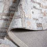 Safavieh Abstract 4'-0" x 6'-0" Rug in Grey / Brown