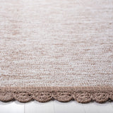 Safavieh Montauk 5'-0" x 8'-0" Rug in Brown