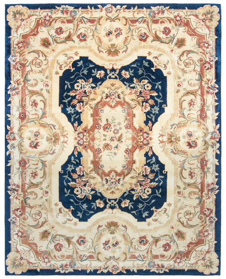 Safavieh Empire 9'-6" x 13'-6" Rug in Navy / Beige