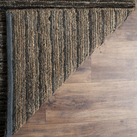 Safavieh Organic 6'-0" x 9'-0" Rug in Charcoal / Charcoal