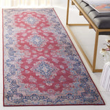Safavieh Tucson 2'-6" x 8'-0" Rug in Red / Navy