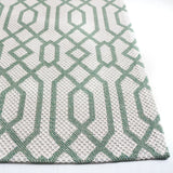 Safavieh Martha Stewart 5'-0" x 7'-0" Rug in Green / Ivory