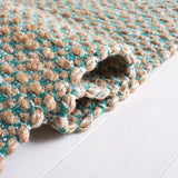 Safavieh Natural Fiber 4'-0" x 6'-0" Rug in Natural / Green