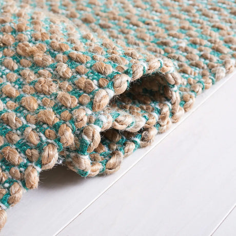 Safavieh Natural Fiber 4'-0" x 6'-0" Rug in Natural / Green