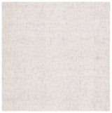 Safavieh Abstract 6'-0" x 6'-0" Rug in Light Grey / Ivory
