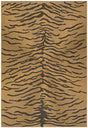 Safavieh Courtyard 4'-0" x 5'-7" Rug in Gold / Natural