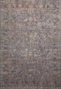 Chris Loves Julia x Loloi Rosemarie ROE-04 Graphite / Multi Rug - main flat