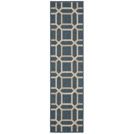 Oriental Weavers Sphinx Latitude 806B Blue / Grey Rugs - runner