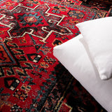 Safavieh Vintage Hamadan 10'-6" x 14'-0" Rug in Red / Multi