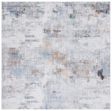 Safavieh Bel Air 6'-7" x 6'-7" Rug in Grey / Gold