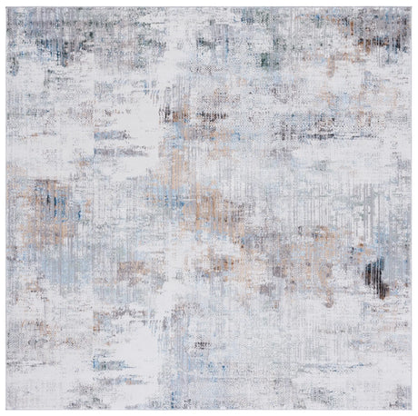 Safavieh Bel Air 6'-7" x 6'-7" Rug in Grey / Gold