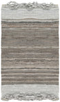 Safavieh Vintage Leather 2'-0" x 3'-0" Rug in Light Grey / Taupe