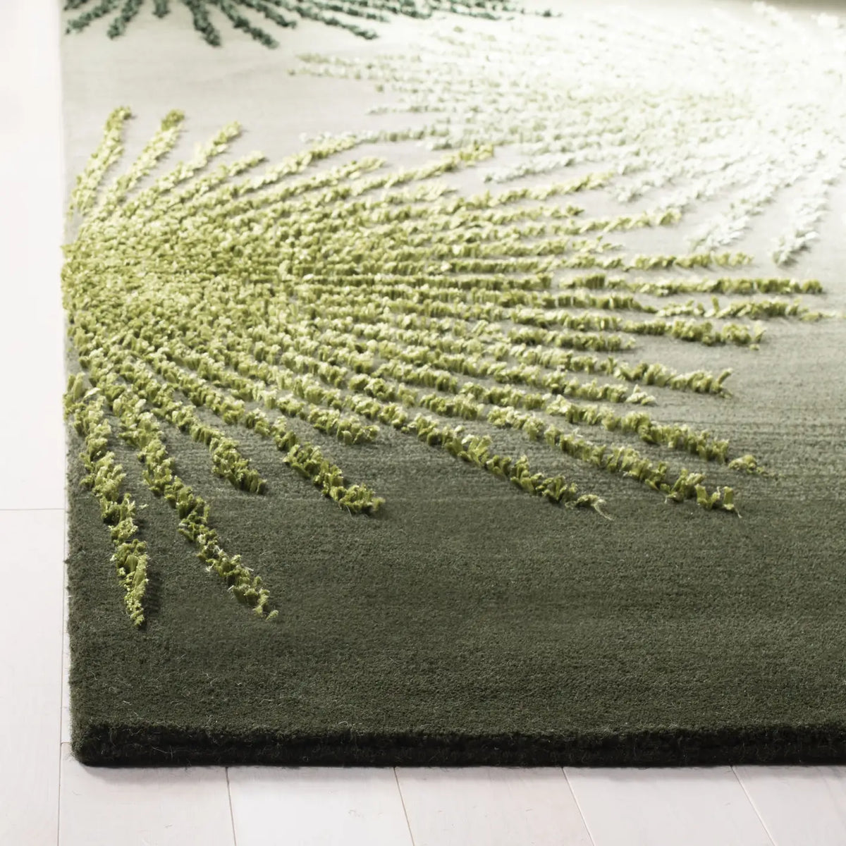 Safavieh Soho 3'-6" x 5'-6" Rug in Green / Multi