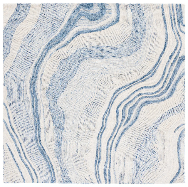 Safavieh Fifth Avenue 6'-0" x 6'-0" Rug in Blue / Ivory
